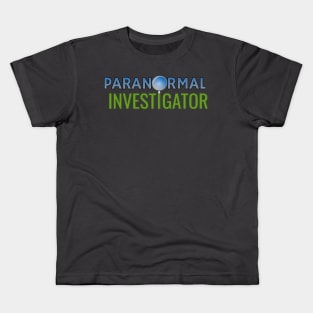 Paranormal Investigator Kids T-Shirt